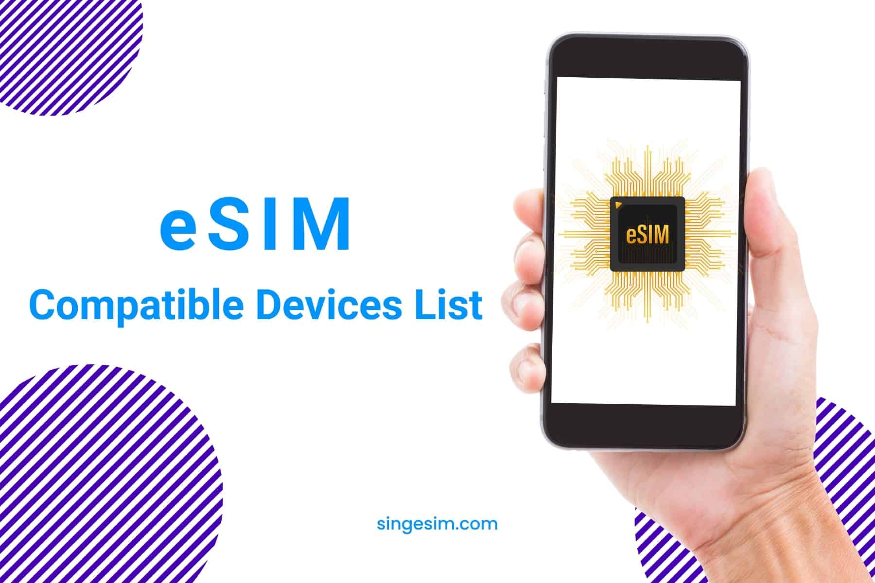 Japan eSIM Compatible Devices List eSIM Japan