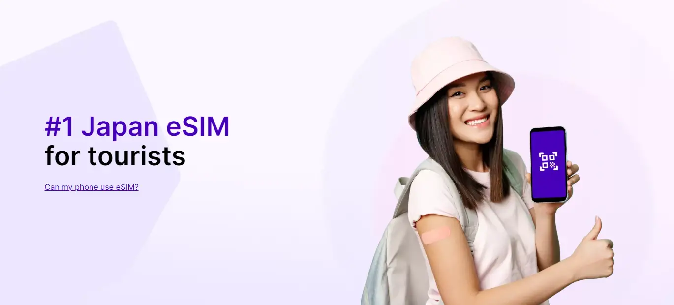 Japan eSIM - Alternative for buying SIM card at Japan Airports