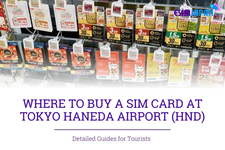 Best SIM Card at Japan Airports Guide for Tourists 2024