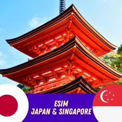 Japan and Singapore eSIM