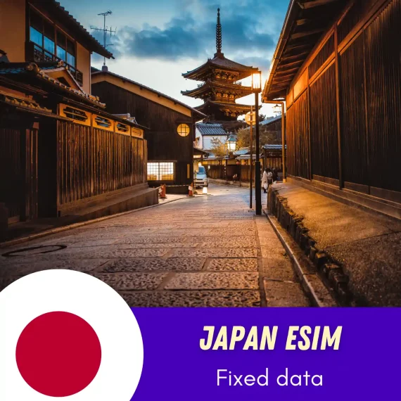 Japan eSIM fixed data