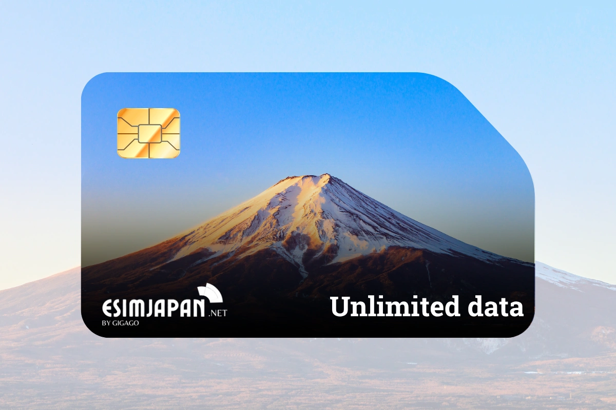 japan unlimited data eSIM Japan unlimited data