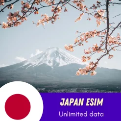 Japan eSIM unlimited data