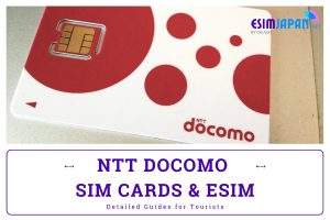 ntt docomo sim card & esim