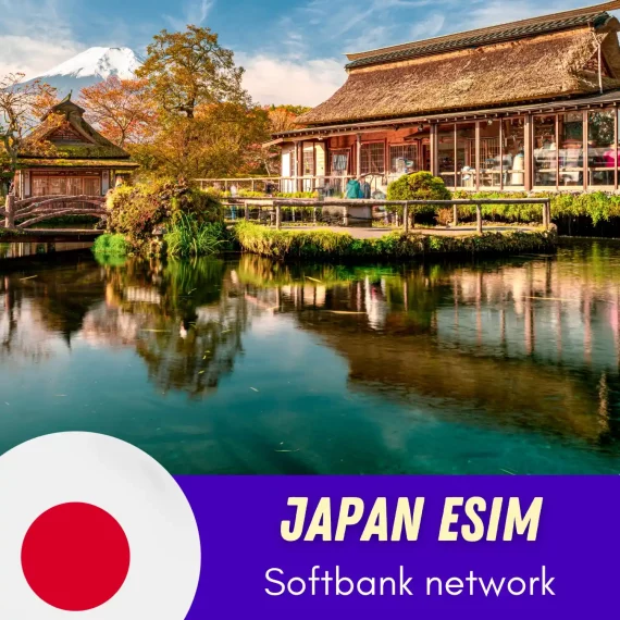 SoftBank eSIM - best network in Japan