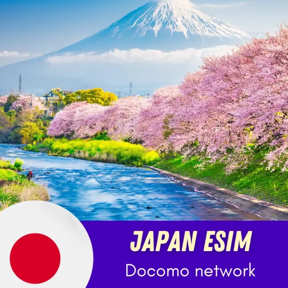 Docomo eSIM for tourists